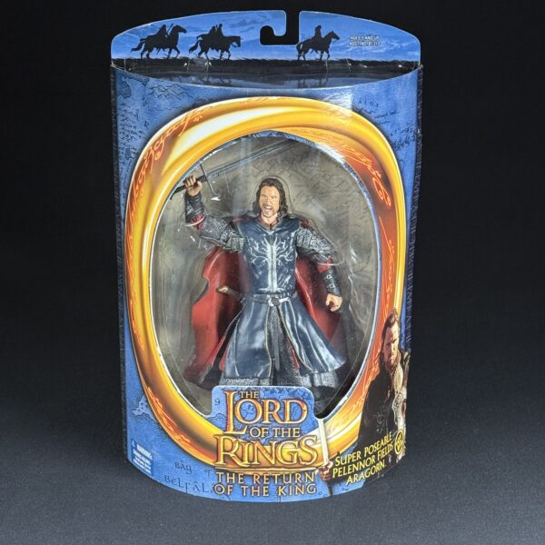Super Poseable Pelennor Fields Aragorn – Lord of the Rings: Return of the King (Toy Biz, 2003)