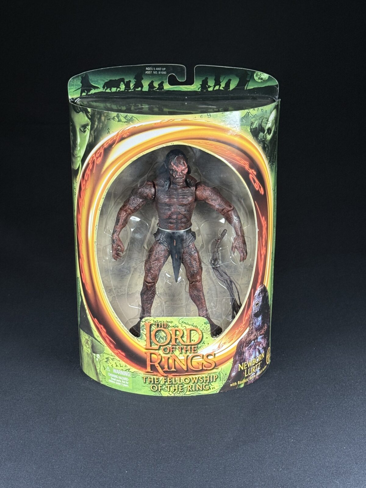 Newborn Lurtz with Realistic Battle Attack – Lord of the Rings: Fellowship of the Ring (Toy Biz, 2002)
