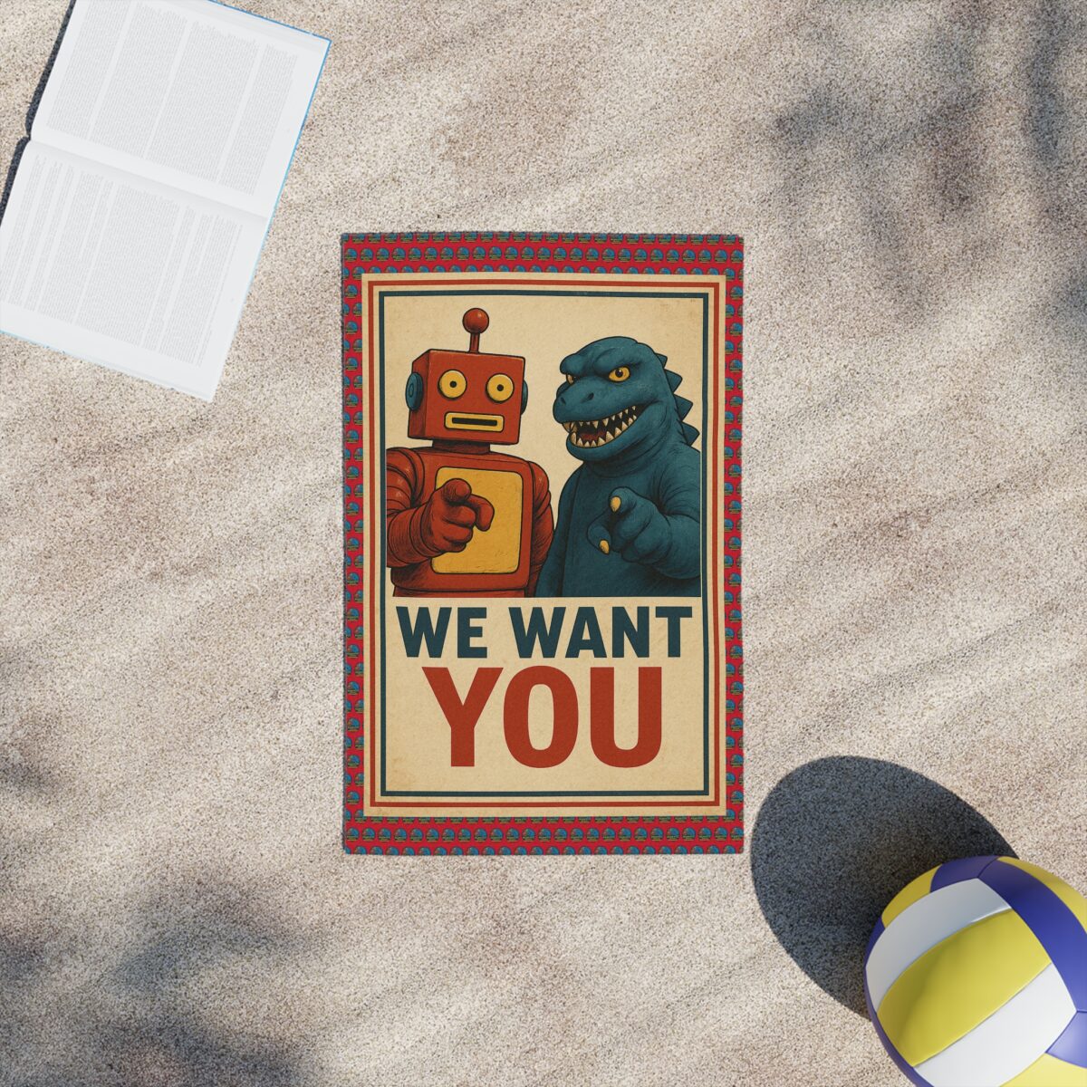 Memento Bazaar 'Propaganda Hitchhiking Towel' - for Collectors and Hitchhikers who know where their towels is! - Image 3