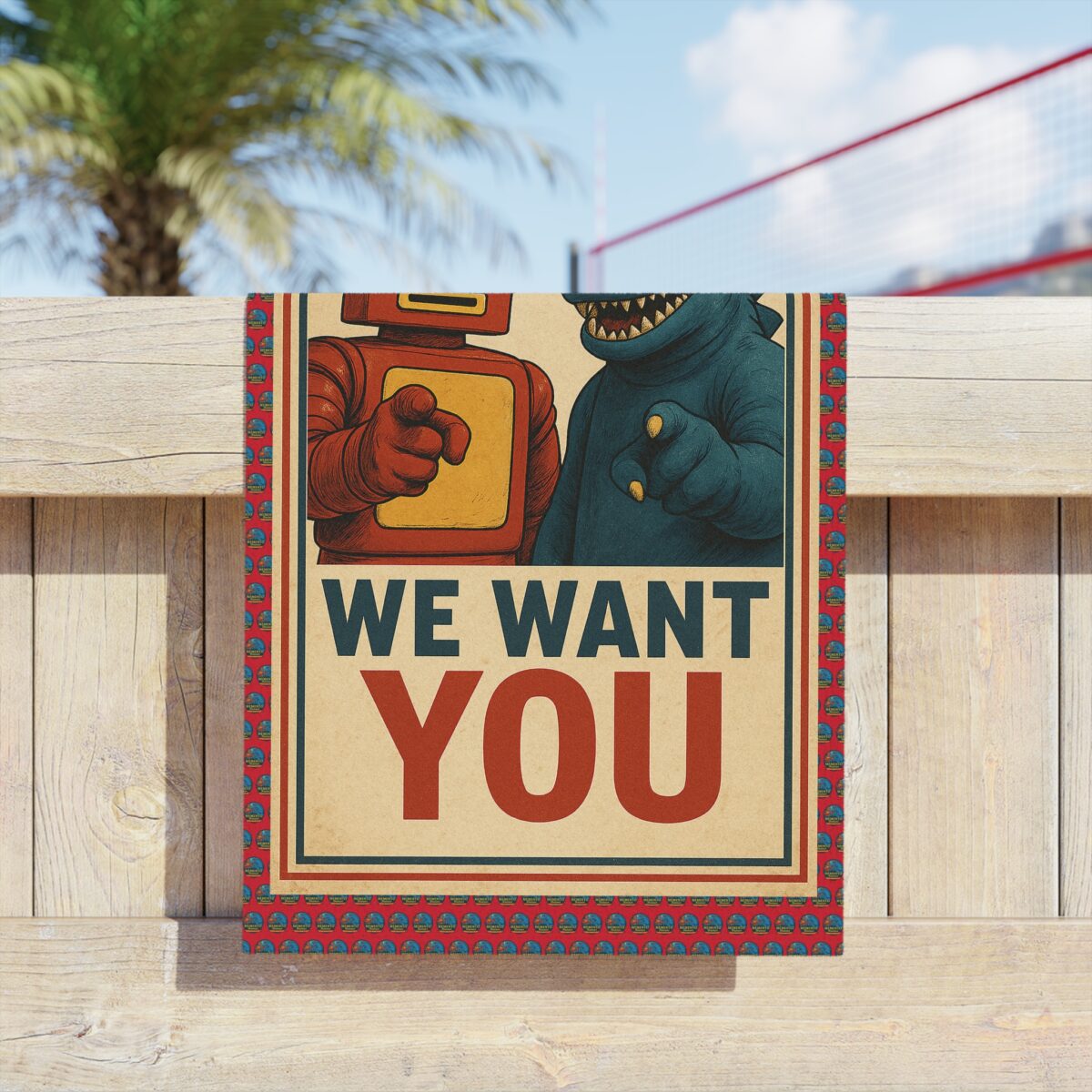 Memento Bazaar 'Propaganda Hitchhiking Towel' - for Collectors and Hitchhikers who know where their towels is! - Image 2