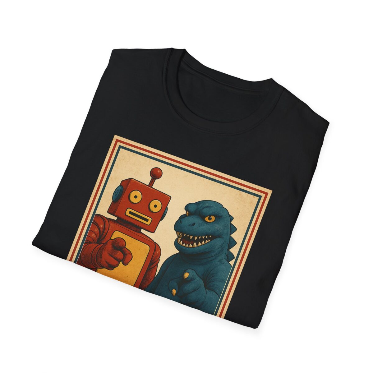 WE WANT YOU - Memento Bazaar Propaganda T-Shirt, Retro Softstyle Tee, Unisex - Image 10