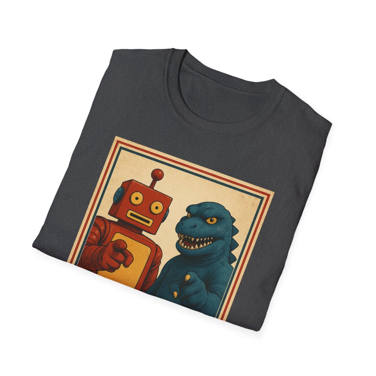 WE WANT YOU - Memento Bazaar Propaganda T-Shirt, Retro Softstyle Tee, Unisex - Image 14