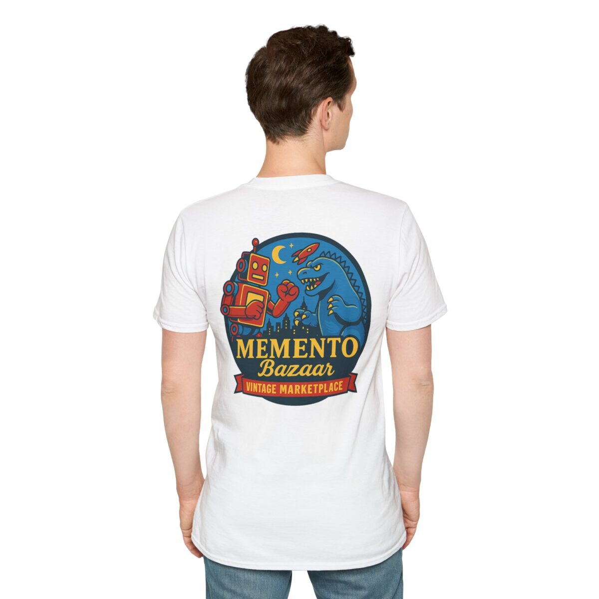 WE WANT YOU - Memento Bazaar Propaganda T-Shirt, Retro Softstyle Tee, Unisex - Image 9