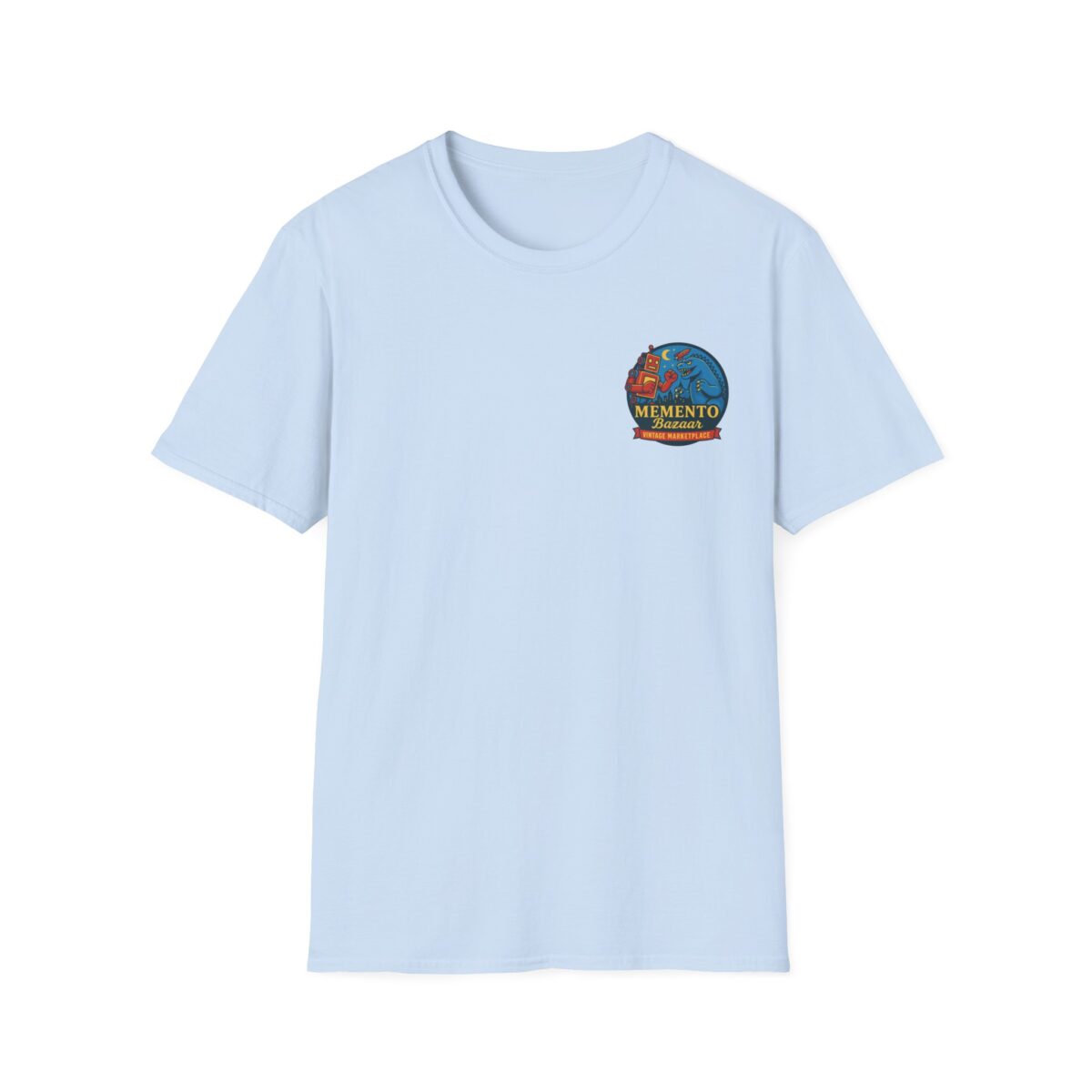 Memento Bazaar ‘The T-Shirt’ – Retro Graphic Tee, Unisex Casual Wear, Perfect for collectors who appreciate a mix of comfort and branding - Image 15