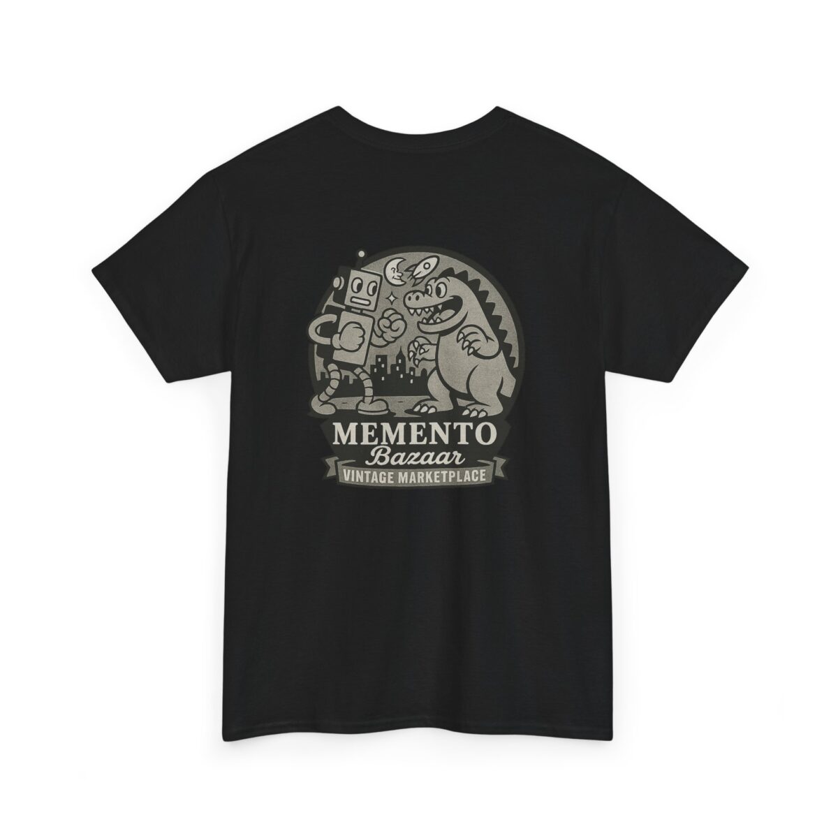 Memento Bazaar 'Retro Cartoon Branded' Limited Edition T-Shirt, Unisex, availaible for a short time only! - Image 4