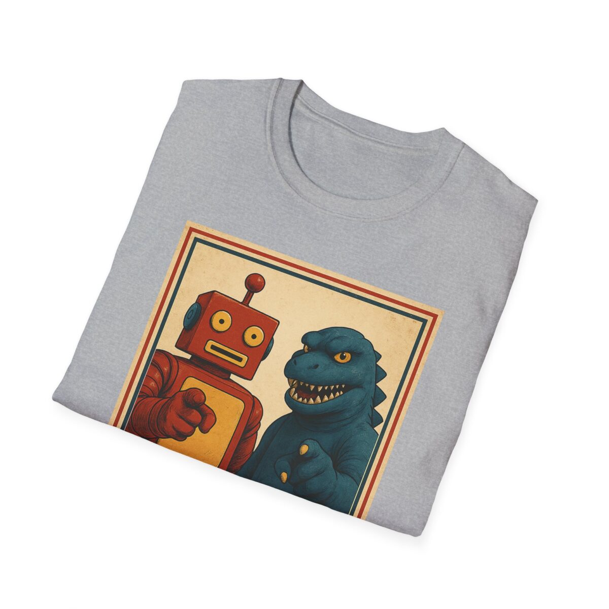 WE WANT YOU - Memento Bazaar Propaganda T-Shirt, Retro Softstyle Tee, Unisex - Image 12
