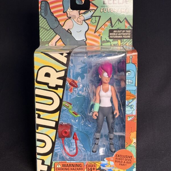 Futurama – Leela Action Figure (Toynami, Robot Devil Build-a-Bot)